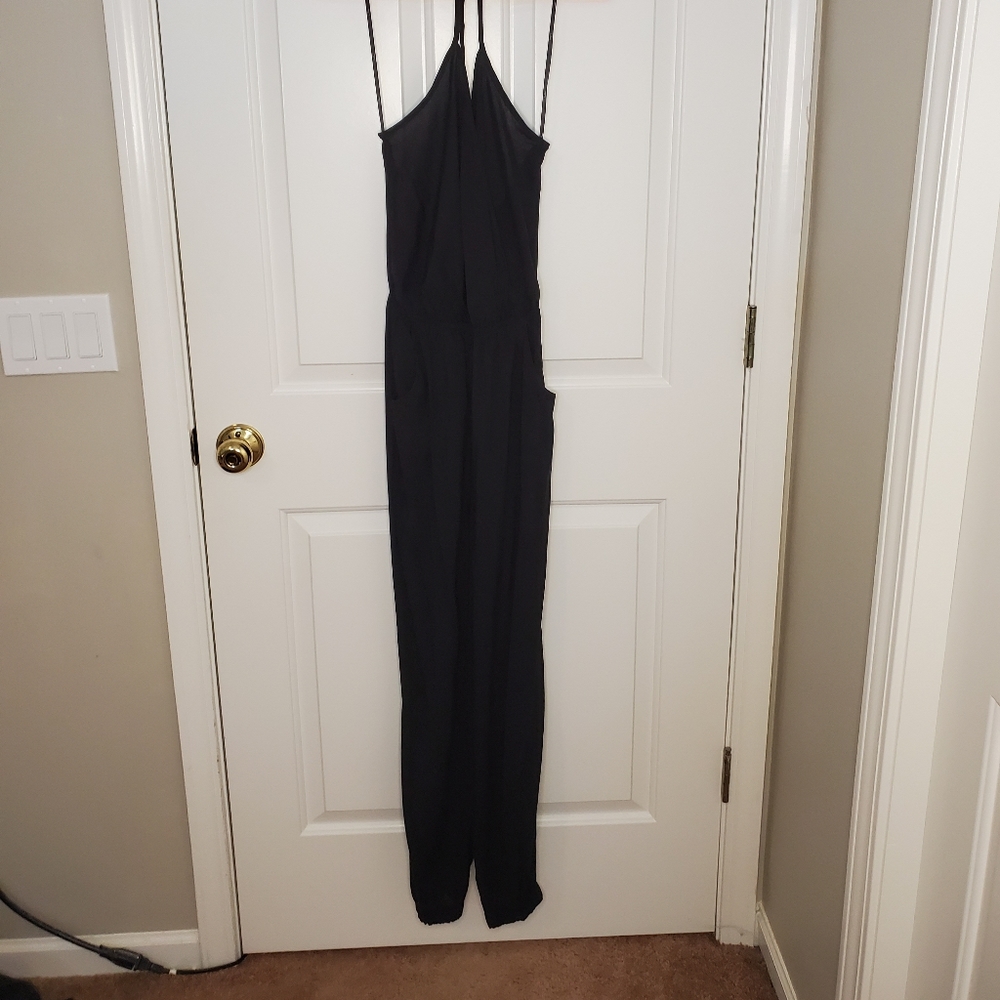 Lulu's Black Jumpsuit